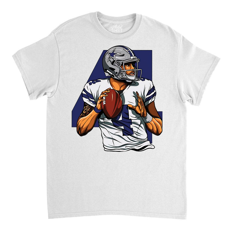 Custom Dak Prescott Classic T-shirt By Zero_art - Artistshot