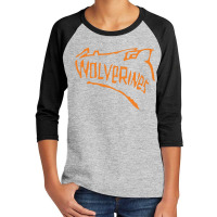 Wolverines Youth 3/4 Sleeve | Artistshot