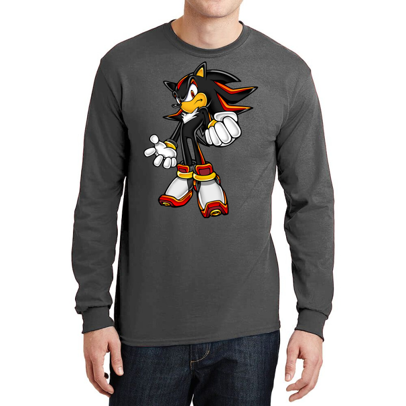 Classic Black Hedgehog Long Sleeve Shirts | Artistshot