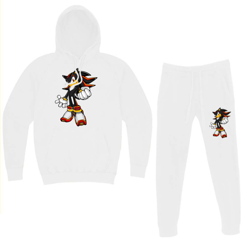 Classic Black Hedgehog Hoodie & Jogger Set | Artistshot