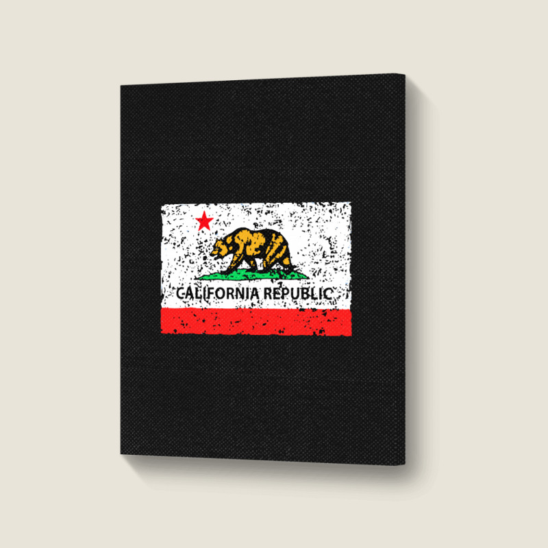 It's California Portrait Canvas Print | Artistshot