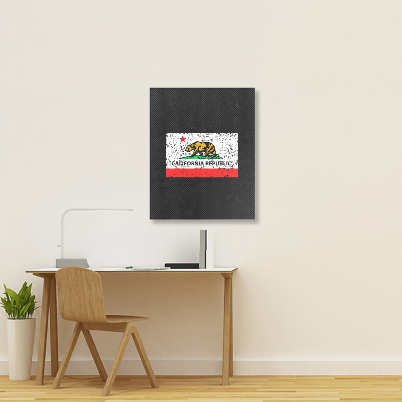 It's California Portrait Canvas Print | Artistshot