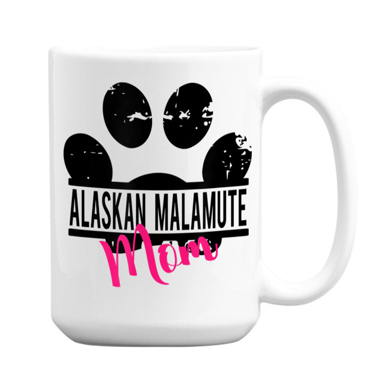 Alaskan Malamute Mom Tee Shirt   Dog Breed Gift For Women 15 Oz Coffee Mug | Artistshot