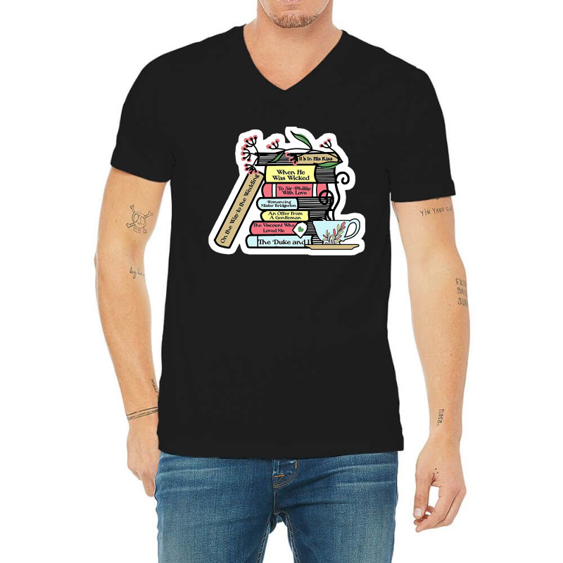 Retro Cartoon  Historical-romance Day Gift V-neck Tee | Artistshot