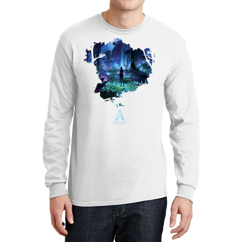 Avatar Pandora At Night Movie Poster T Shirt Long Sleeve Shirts | Artistshot