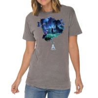 Avatar Pandora At Night Movie Poster T Shirt Vintage T-shirt | Artistshot