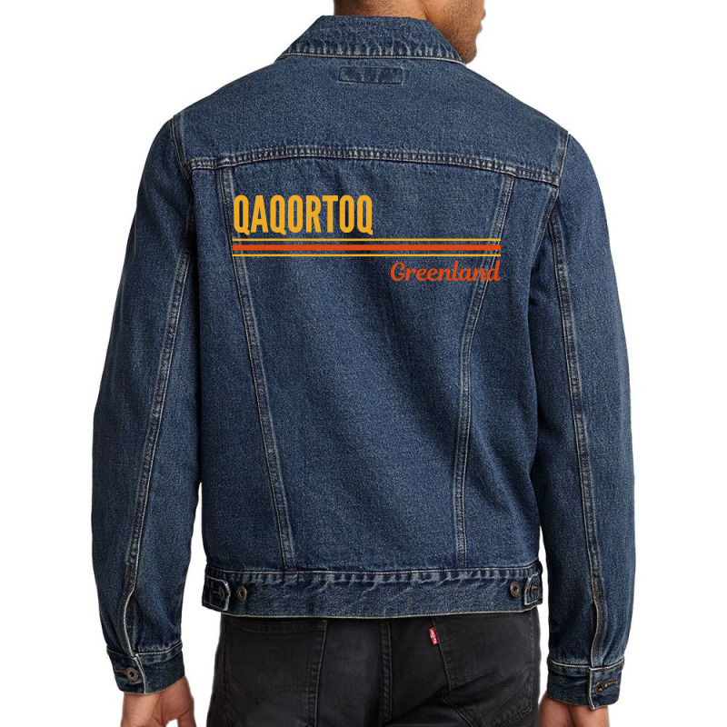 Qaqortoq Greenland Men Denim Jacket | Artistshot