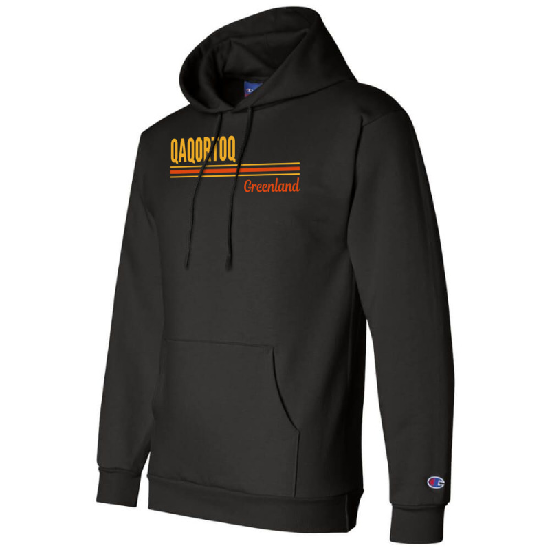 Qaqortoq Greenland Champion Hoodie | Artistshot