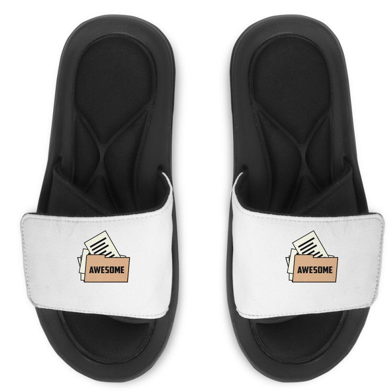 Folder Premium T Shirt Slide Sandal | Artistshot