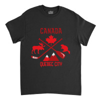 Quebec City Canada Product Classic T-shirt | Artistshot