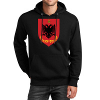 Albanian Emblem Unisex Hoodie | Artistshot