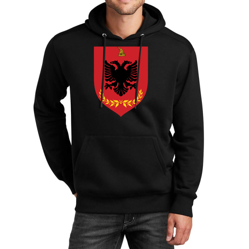 Albanian Emblem Unisex Hoodie | Artistshot