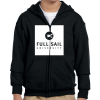 Full Sail University Youth Zipper Hoodie | Artistshot