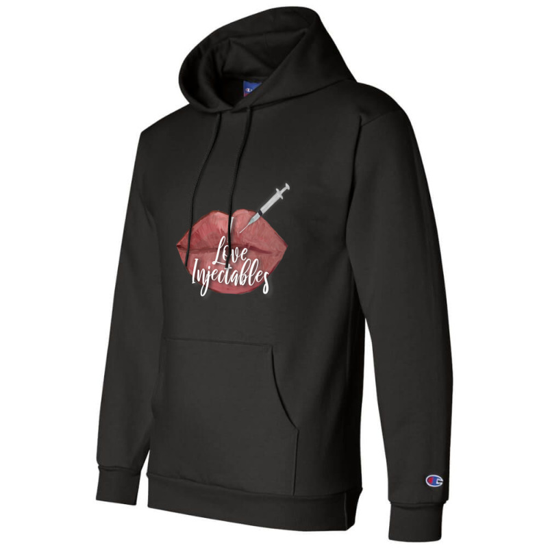 I Love Injectables Lip Filler Nurse Injector Champion Hoodie | Artistshot