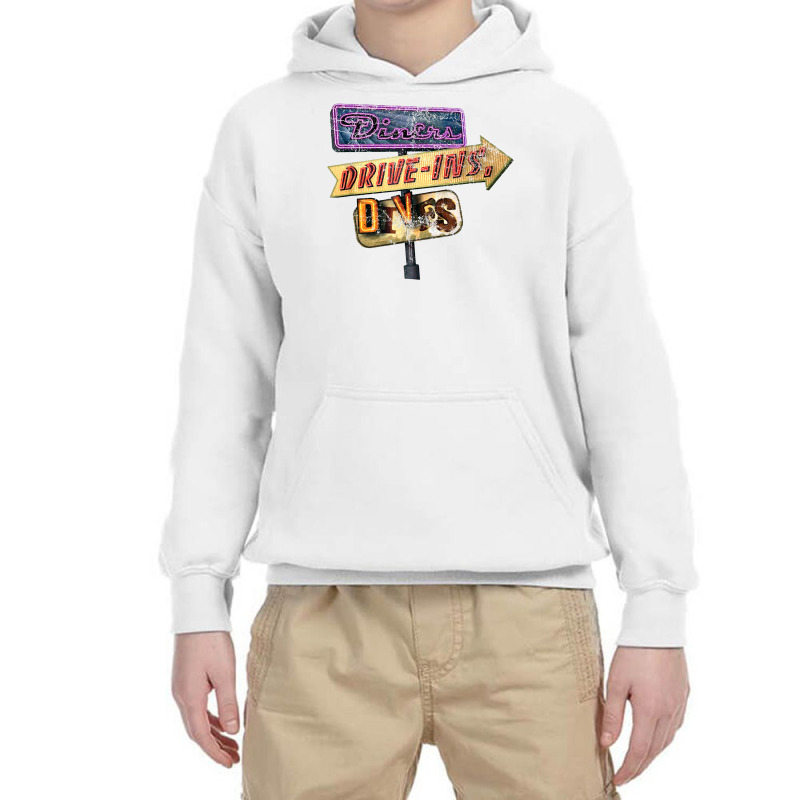 Diners Drive Ins And Dives T Shirt Youth Hoodie | Artistshot