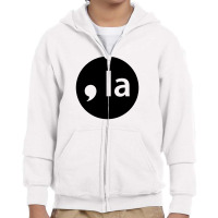 Comma La Kamala Youth Zipper Hoodie | Artistshot