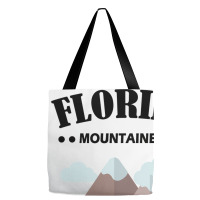 Florida Mountains, Space, Thunder, Splash (black Text),orlando Fl Tote Bags | Artistshot