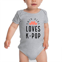 This Girl Loves K-pop - Korean Music Lover Baby Bodysuit | Artistshot