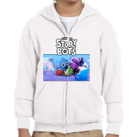 Ask The Storybots Youth Zipper Hoodie | Artistshot