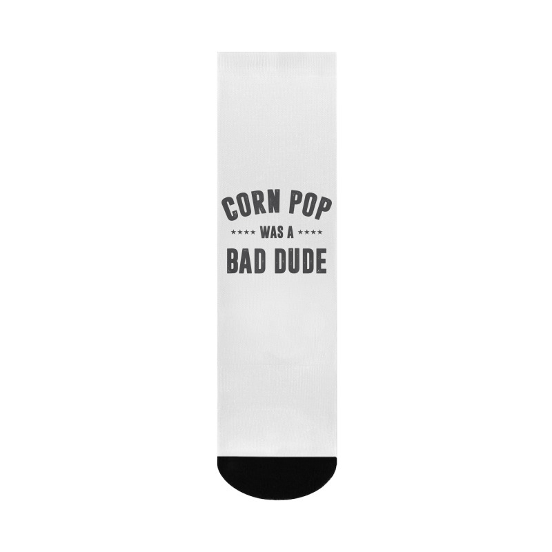 Corn Pop Was A Bad Dude T Shirt Crew Socks | Artistshot