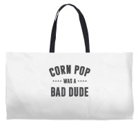 Corn Pop Was A Bad Dude T Shirt Weekender Totes | Artistshot