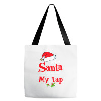 Christmas Tee I'm Not Santa But You Can Still Sit On My Lap Sweatshirt Tote Bags | Artistshot