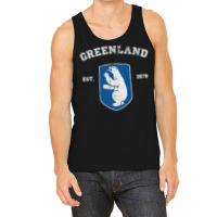 Vintage Coat Of Arms Greenland Tank Top | Artistshot