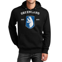 Vintage Coat Of Arms Greenland Unisex Hoodie | Artistshot