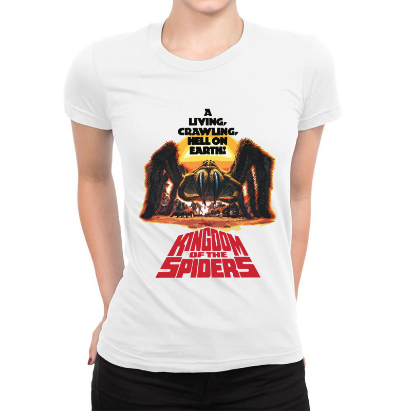 Kingdom Of The Spiders Ladies Fitted T-Shirt by Syeikh | Artistshot