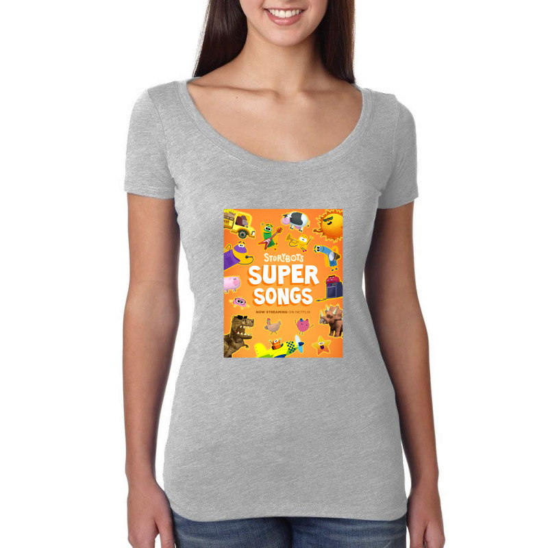 Ask The Storybots Women's Triblend Scoop T-shirt by bisnisharam | Artistshot