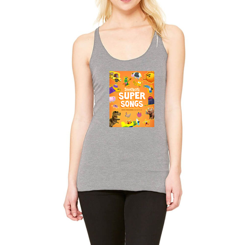 Ask The Storybots Racerback Tank by bisnisharam | Artistshot