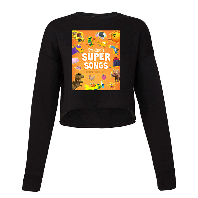 Ask The Storybots Cropped Sweater by bisnisharam | Artistshot