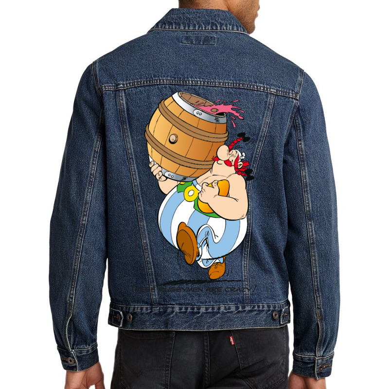 Asterix & Obelix These Rugbymen Men Denim Jacket by BentonWehrle | Artistshot