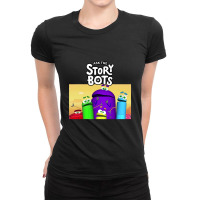 Ask The Storybots Ladies Fitted T-shirt | Artistshot