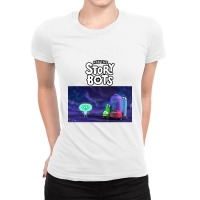 Ask The Storybots Ladies Fitted T-shirt | Artistshot