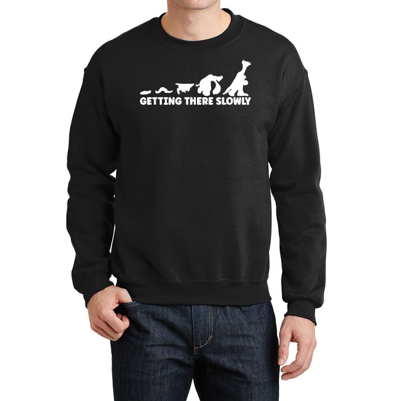 Sloth Evolution Timeline For Sloth Lover T Shirt Crewneck Sweatshirt by riogasehzilahiy | Artistshot