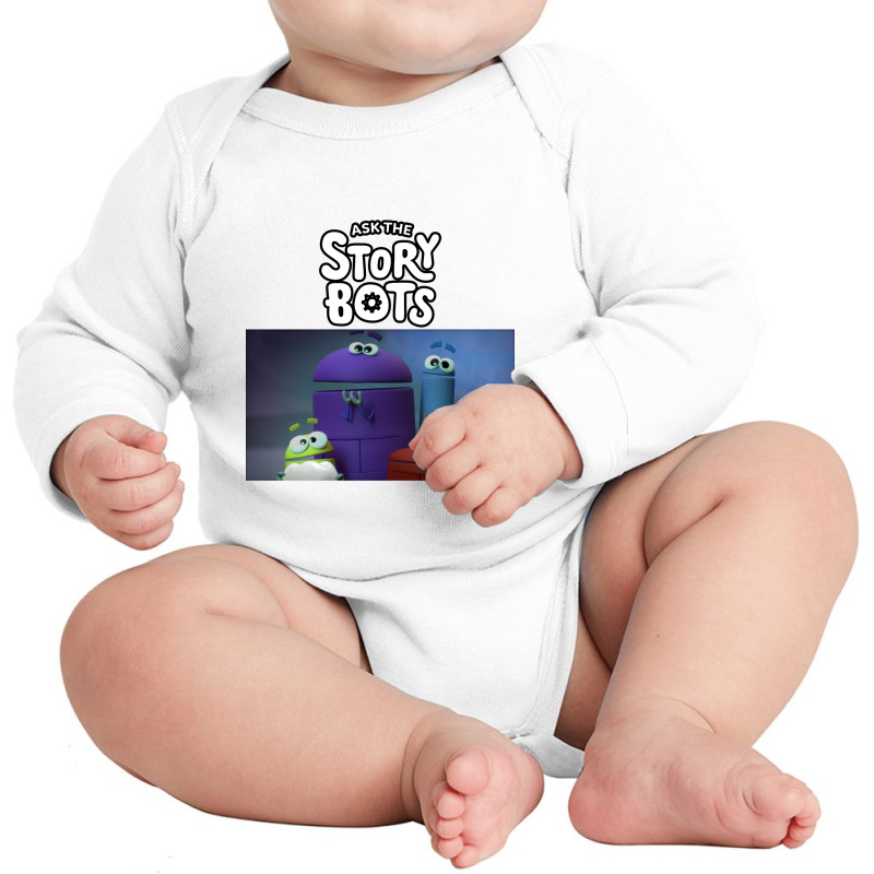 Ask The Storybots Long Sleeve Baby Bodysuit by bisnisharam | Artistshot