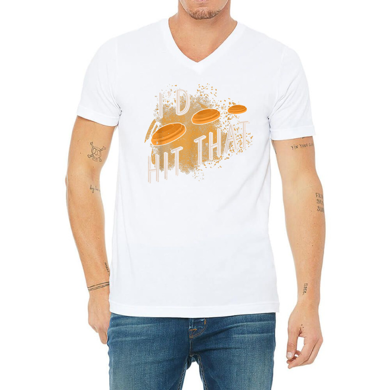 Skeet Shooting Trap Sporting Clay Target I'd Hit That T Shirt V-neck Tee | Artistshot