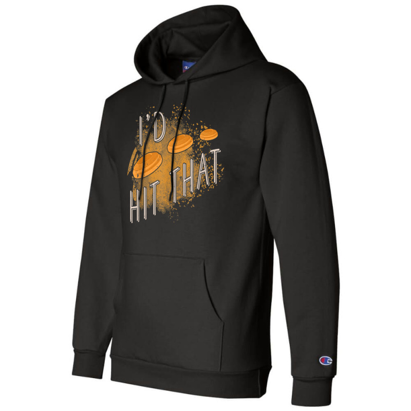 Skeet Shooting Trap Sporting Clay Target I'd Hit That T Shirt Champion Hoodie | Artistshot