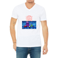 Ask The Storybots V-neck Tee | Artistshot