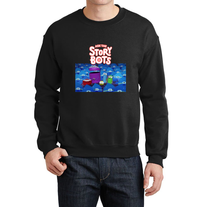 Ask The Storybots Crewneck Sweatshirt by bisnisharam | Artistshot