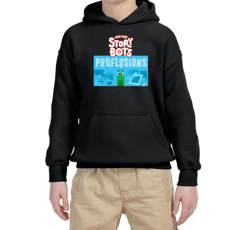 Ask The Storybots Youth Hoodie by bisnisharam | Artistshot