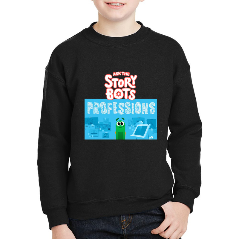 Ask The Storybots Youth Sweatshirt by bisnisharam | Artistshot