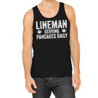 Football Lineman Shirt   Serving Pancakes Daily Tank Top | Artistshot