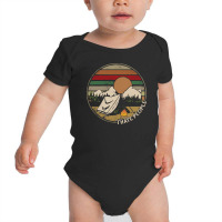 Love Camping I Hate People Vintage Baby Bodysuit | Artistshot