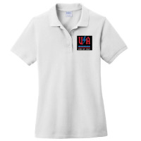 4th Of July Usa Rock N Roll Thunder Lightning Style   Usa Ladies Polo Shirt | Artistshot