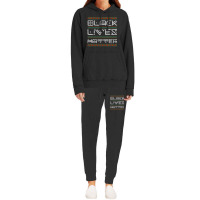 Black Lives Matter Africa Lettering Gift   Black Lives Matter Politica Hoodie & Jogger Set | Artistshot