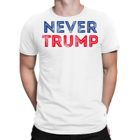 Never Trump Vintage Anti Trump Pullover Hoodie T-shirt | Artistshot