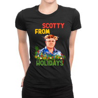 Vintage Movies Scotts Painting Ladies Fitted T-shirt | Artistshot