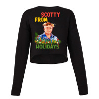 Vintage Movies Scotts Painting Cropped Sweater | Artistshot